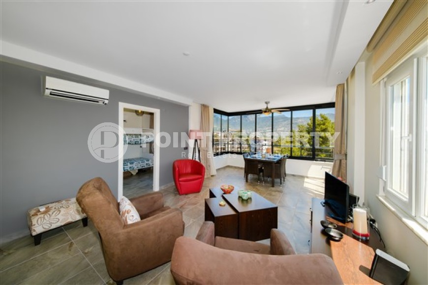 Панорамная квартира с роскошным видом на Торосские горы, в престижном районе Аланьи - Верхняя Оба-id-5546-фото-2