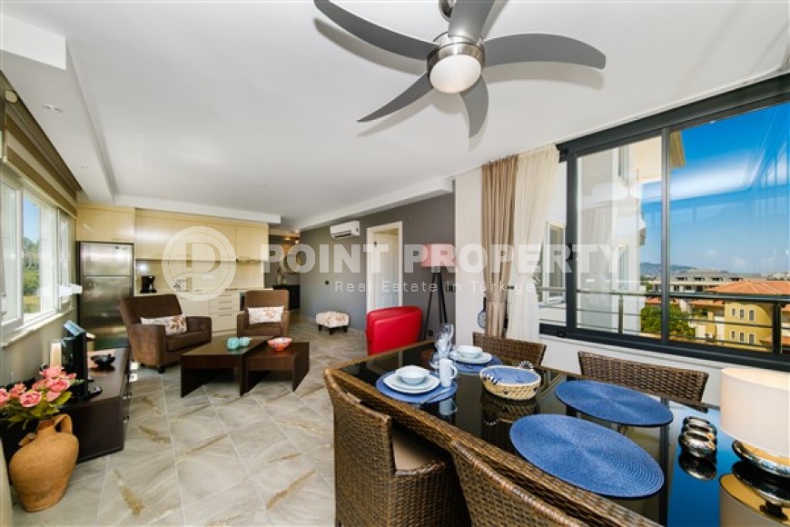 Панорамная квартира с роскошным видом на Торосские горы, в престижном районе Аланьи - Верхняя Оба-id-5546-фото-3