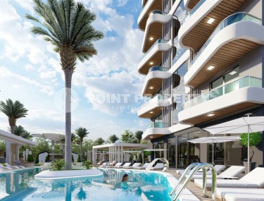 Apartments in a stylish residential complex with futuristic design and developed internal infrastructure, 400 meters from the sea-id-5548-photo-2