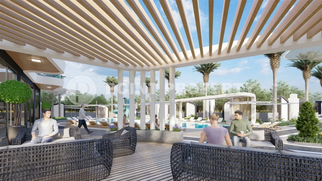 Apartments in a stylish residential complex with futuristic design and developed internal infrastructure, 400 meters from the sea-id-5548-photo-4