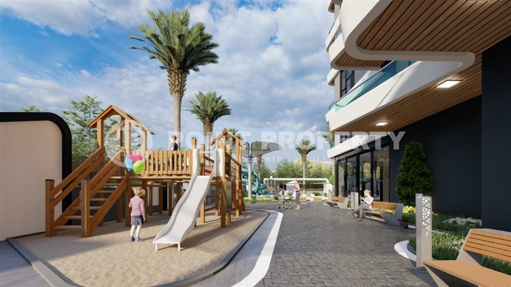 Apartments in a stylish residential complex with futuristic design and developed internal infrastructure, 400 meters from the sea-id-5548-photo-5