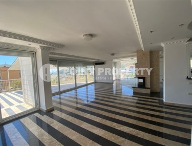 Three-storey detached villa with panoramic views of the sea, mountains and Alanya fortress-id-5550-photo-2