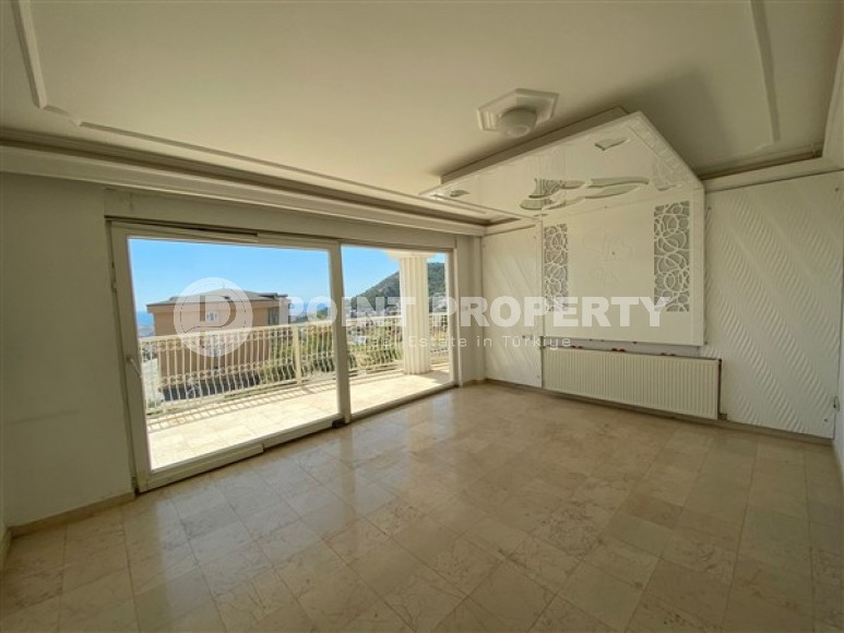 Three-storey detached villa with panoramic views of the sea, mountains and Alanya fortress-id-5550-photo-13