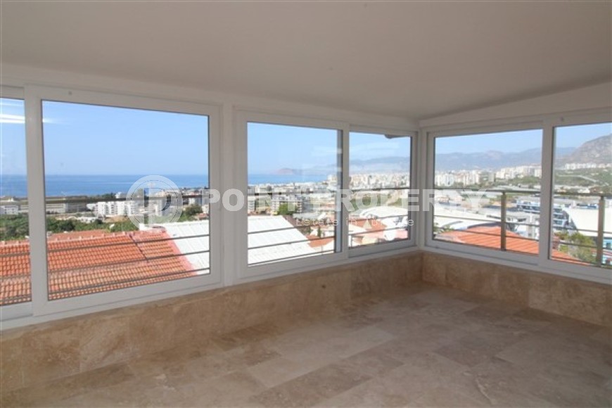 Двухэтажная вилла с панорамным видом на город и море в километре от пляжа, район Каргыджак-id-5554-фото-3