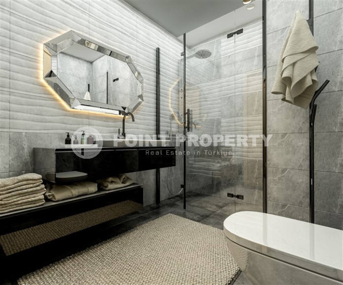 Квартиры 1+1 и 2+1 от 65 м2 с видом на море в районе Тедже, Мерсин.-id-1432-фото-6