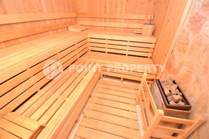 Прекрасная двухэтажная вилла с панорамным видом на море, в живописном районе Аланьи - Конаклы-id-5561-фото-16