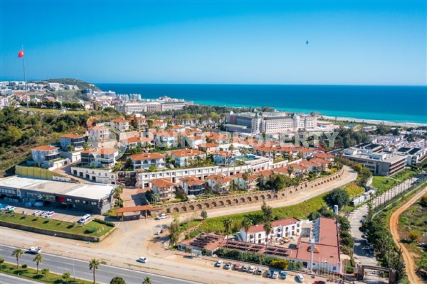 Прекрасная двухэтажная вилла с панорамным видом на море, в живописном районе Аланьи - Конаклы-id-5561-фото-23