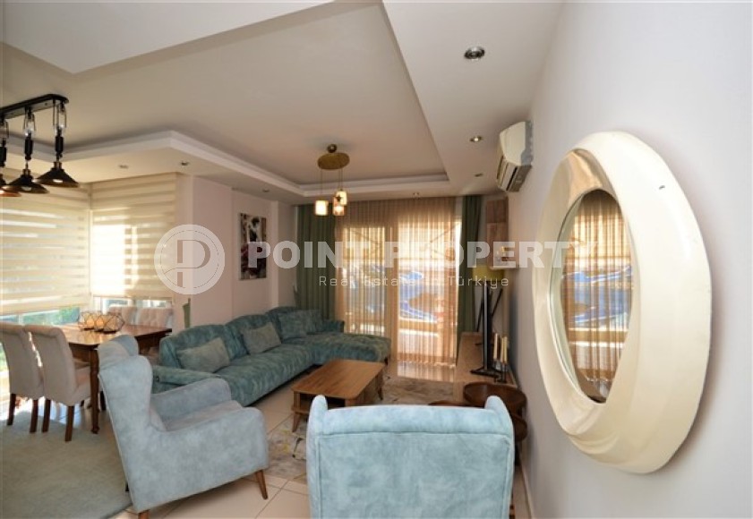 Современная меблированная квартира 1+1, общей площадью 65 м2, в центре спокойного района Аланьи - Джикджилли-id-5564-фото-2