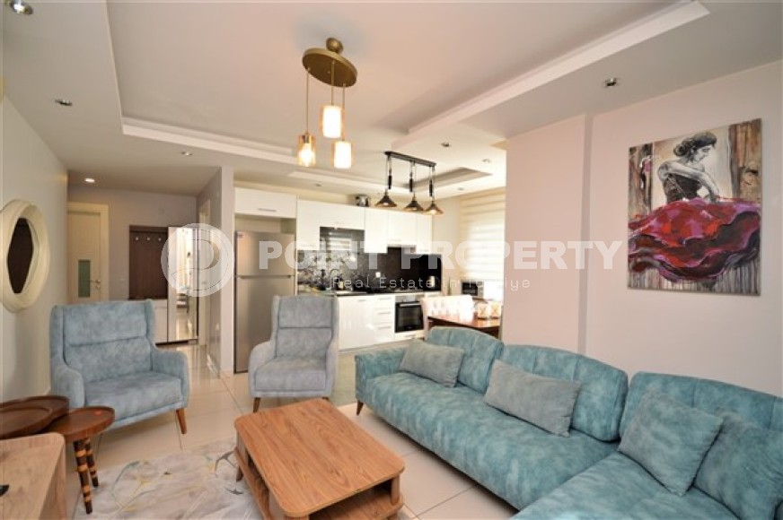 Современная меблированная квартира 1+1, общей площадью 65 м2, в центре спокойного района Аланьи - Джикджилли-id-5564-фото-3