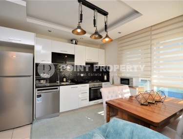 Современная меблированная квартира 1+1, общей площадью 65 м2, в центре спокойного района Аланьи - Джикджилли-id-5564-фото-4