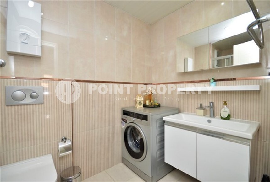 Современная меблированная квартира 1+1, общей площадью 65 м2, в центре спокойного района Аланьи - Джикджилли-id-5564-фото-6