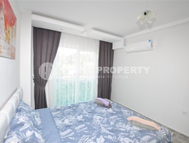 Стильная современная квартира 1+1, общей площадью 65 м2, в 400 метрах от моря в спокойном районе Аланьи - Каргыджак-id-5462-фото-4