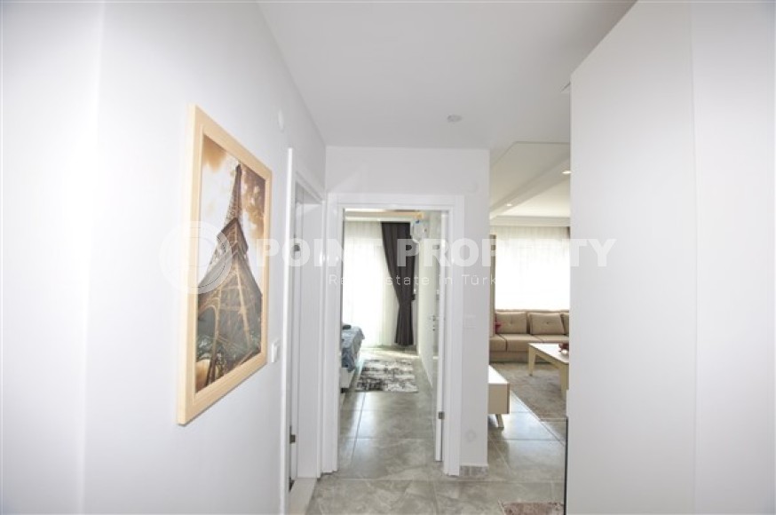 Stylish modern apartment 1+1, with a total area of 65 m2, 400 meters from the sea in a quiet area of Alanya - Kargicak-id-5462-photo-5