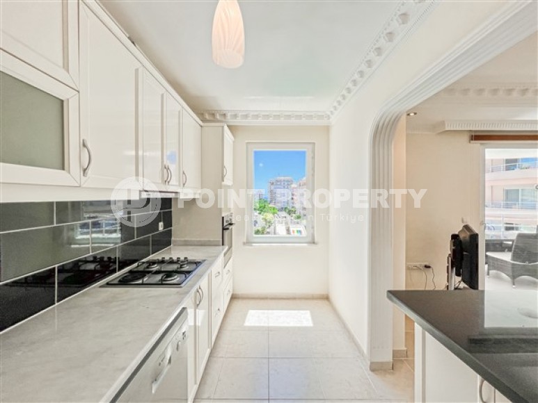 Комфортабельная светлая квартира 2+1, общей площадью 115 м2, в 500 метрах от пляжа, в районе Махмутлар-id-5567-фото-3