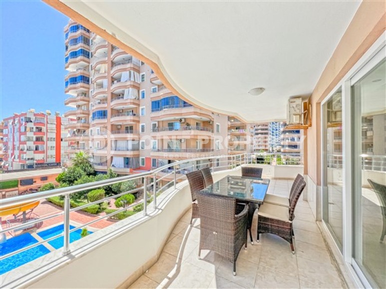 Комфортабельная светлая квартира 2+1, общей площадью 115 м2, в 500 метрах от пляжа, в районе Махмутлар-id-5567-фото-10