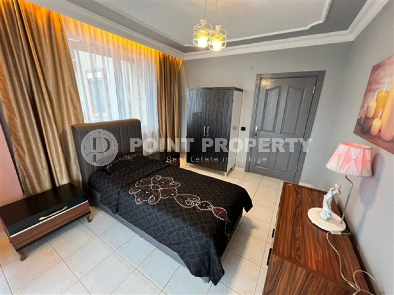 Благоустроенная меблированная квартира 2+1, общей площадью 125 м2, в 300 метрах от пляжа и набережной-id-5568-фото-5