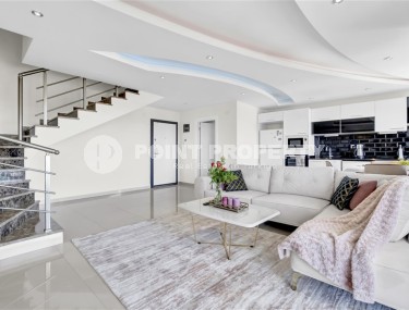 Дуплекс в комплексе 2020 года постройки, планировкой 2+1, в живописном, активно развивающемся районе города Аланья - Авсаллар-id-5549-фото-2