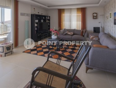 Панорамная квартира с роскошным видом на море, крепость Аланьи и Торосские горы в элитном районе Хасбахче-id-5574-фото-2