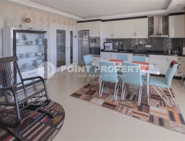 Панорамная квартира с роскошным видом на море, крепость Аланьи и Торосские горы в элитном районе Хасбахче-id-5574-фото-3