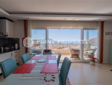 Панорамная квартира с роскошным видом на море, крепость Аланьи и Торосские горы в элитном районе Хасбахче-id-5574-фото-4