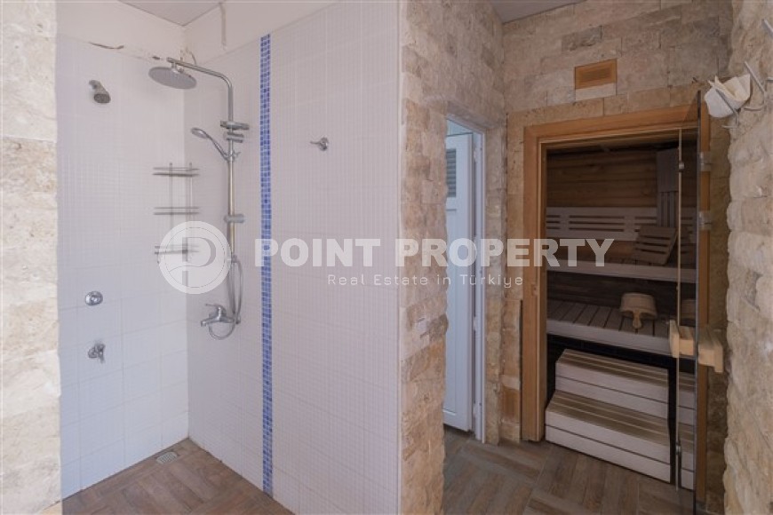 Panoramic apartment with luxurious views of the sea, Alanya Fortress and Taurus Mountains in the elite area of Hasbahce-id-5574-photo-13