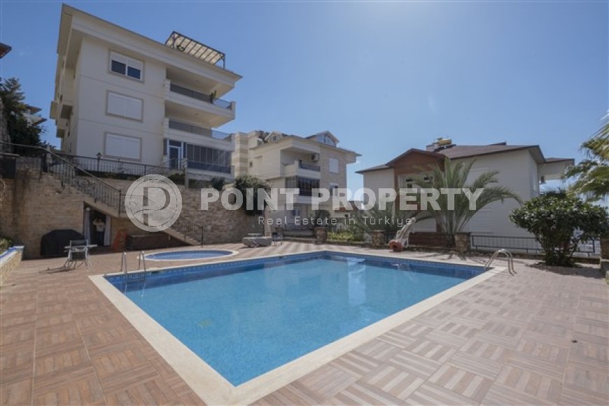 Panoramic apartment with luxurious views of the sea, Alanya Fortress and Taurus Mountains in the elite area of Hasbahce-id-5574-photo-14