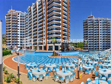 Furnished three-room apartment, 130m², in an elite complex at the foot of the Taurus Mountains in Mahmutlar-id-1441-photo-4