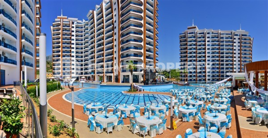 Furnished three-room apartment, 130m², in an elite complex at the foot of the Taurus Mountains in Mahmutlar-id-1441-photo-4