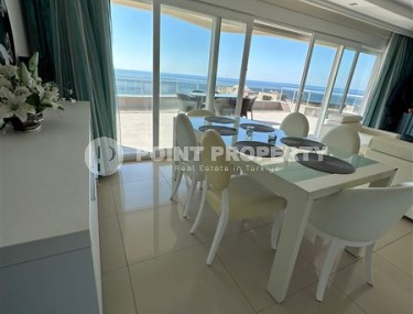 Панорамный дуплекс с роскошным видом на море в спокойном, живописном районе Аланьи - Конаклы-id-5583-фото-3