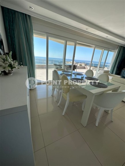 Панорамный дуплекс с роскошным видом на море в спокойном, живописном районе Аланьи - Конаклы-id-5583-фото-3