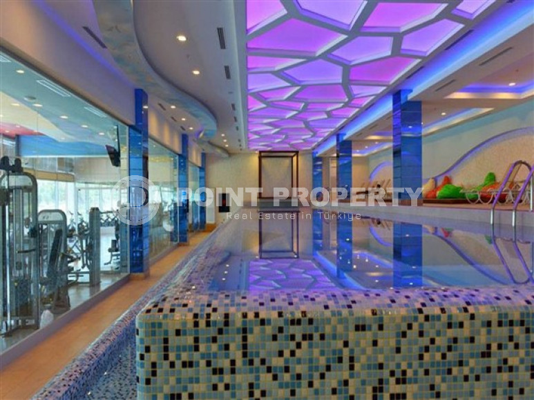 Furnished three-room apartment, 130m², in an elite complex at the foot of the Taurus Mountains in Mahmutlar-id-1441-photo-9