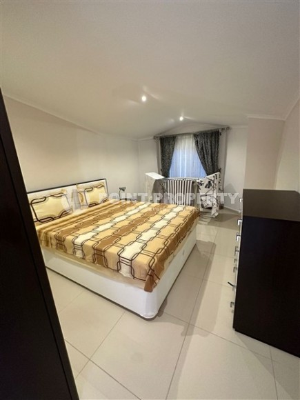 Панорамный дуплекс с роскошным видом на море в спокойном, живописном районе Аланьи - Конаклы-id-5583-фото-7