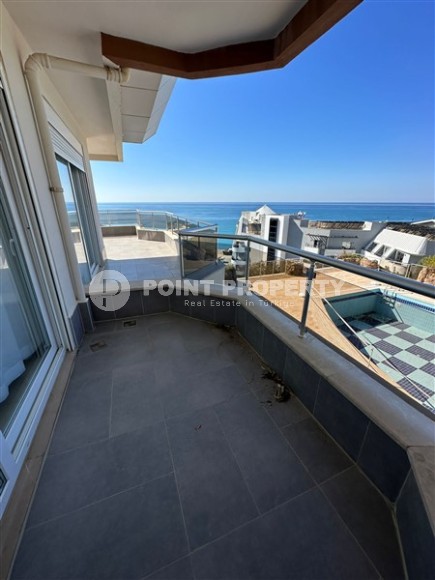 Панорамный дуплекс с роскошным видом на море в спокойном, живописном районе Аланьи - Конаклы-id-5583-фото-16