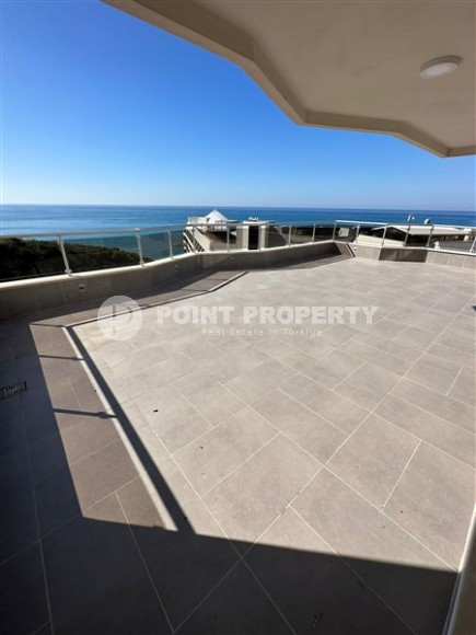 Панорамный дуплекс с роскошным видом на море в спокойном, живописном районе Аланьи - Конаклы-id-5583-фото-17