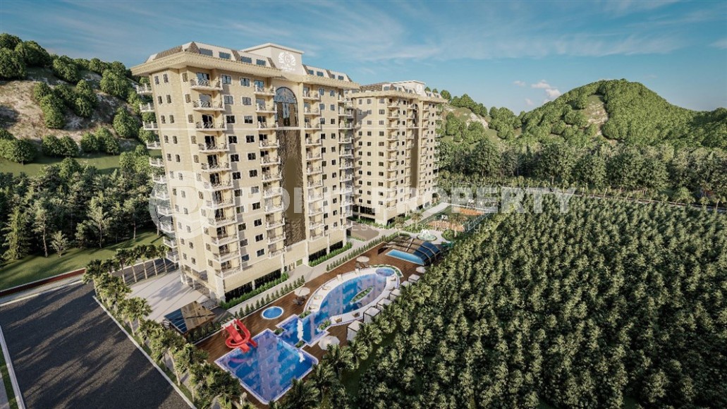 Новый масштабный проект - жилой комплекс на 176 квартир, в 750 метрах от моря, в центре района Махмутлар-id-5589-фото-6