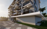 Apartments in a residence under construction in a prestigious, comfortable area of Alanya - Upper Oba-id-5591-photo-11