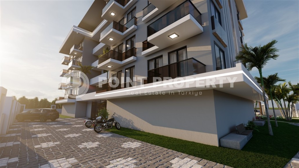 Apartments in a residence under construction in a prestigious, comfortable area of Alanya - Upper Oba-id-5591-photo-11