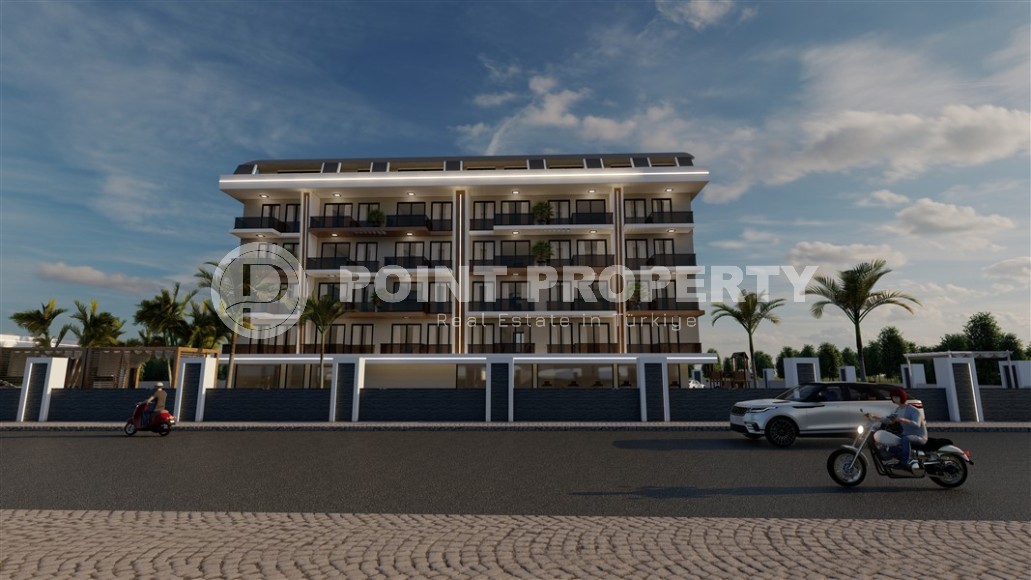 Apartments in a residence under construction in a prestigious, comfortable area of Alanya - Upper Oba-id-5591-photo-14