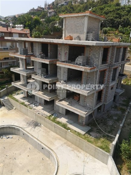 Дуплексные апартаменты различных планировок с площадью 118 - 214 м2, центр Аланьи, Хасбахче-id-3234-фото-21