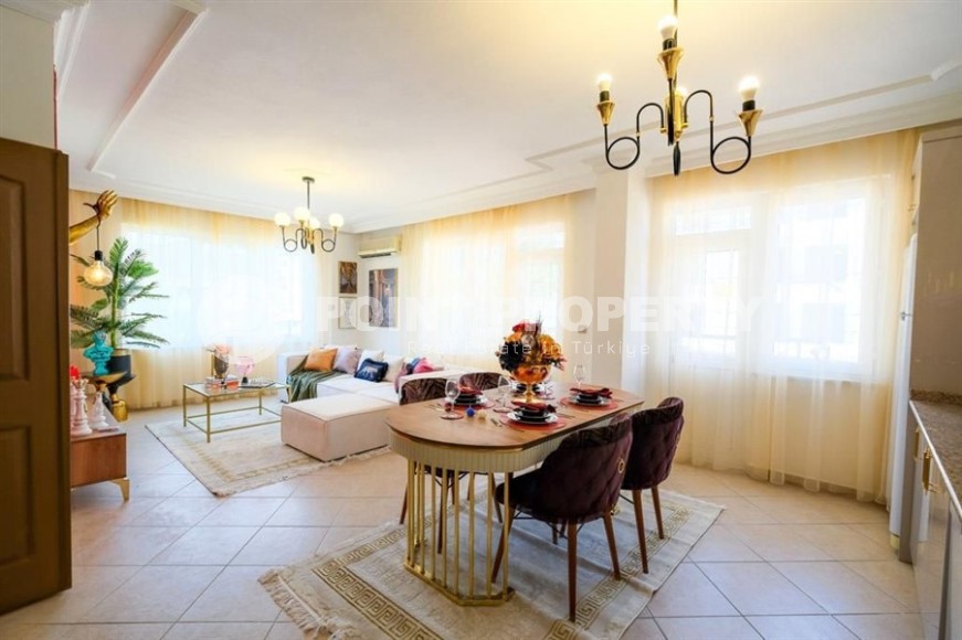 Уютная квартира 2+1, на площади 110 м2, в 500 метрах от пляжа и набережной, в центре района Оба-id-5602-фото-5