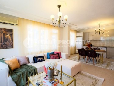 Уютная квартира 2+1, на площади 110 м2, в 500 метрах от пляжа и набережной, в центре района Оба-id-5602-фото-3