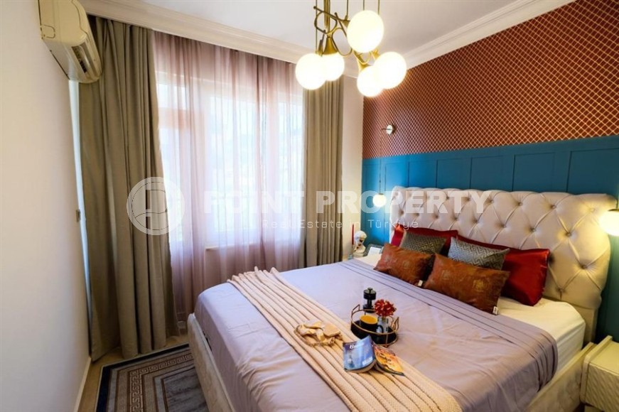 Уютная квартира 2+1, на площади 110 м2, в 500 метрах от пляжа и набережной, в центре района Оба-id-5602-фото-9