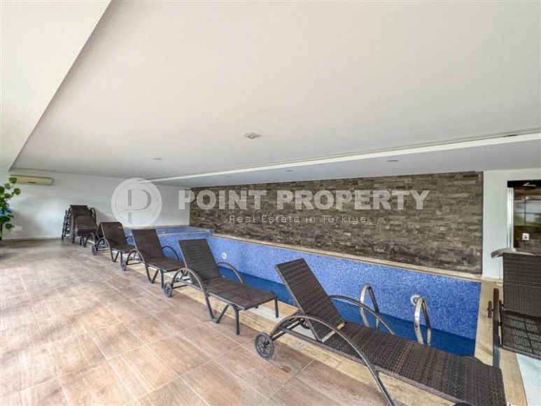 Двухуровневая квартира 2+1 с собственным садом, в 750 метрах от моря, в популярном районе Аланьи - Оба-id-5606-фото-17