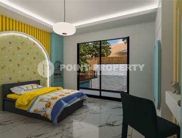 Элитная трехэтажная вилла 5+1, с просторным садом и собственной внутренней инфраструктурой-id-5607-фото-5