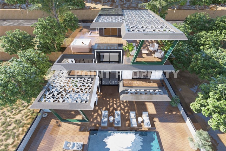 Elite three-story villa 5+1, with a spacious garden and its own internal infrastructure-id-5607-photo-14