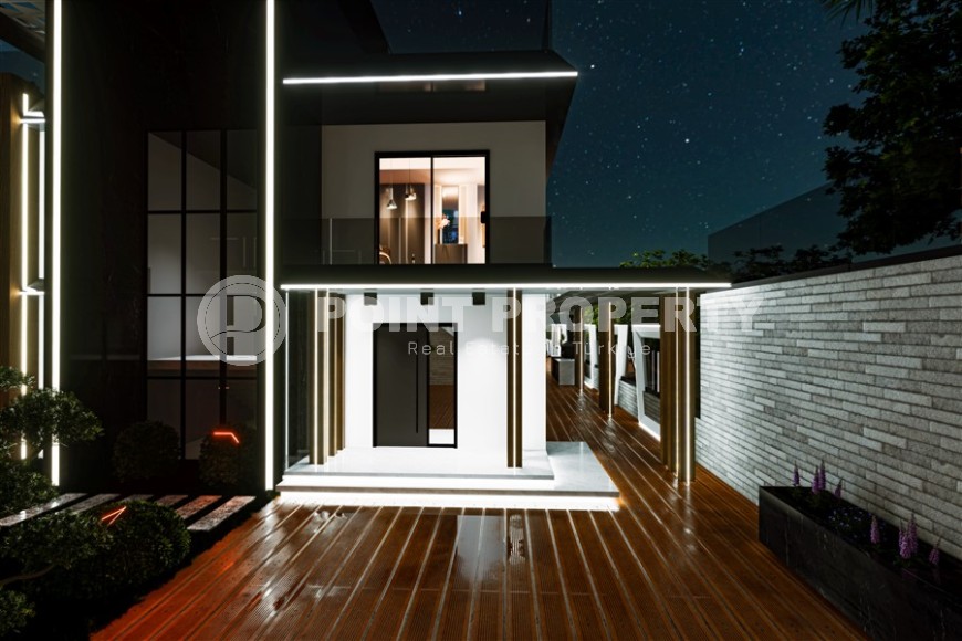 Elite three-story villa 5+1, with a spacious garden and its own internal infrastructure-id-5607-photo-17