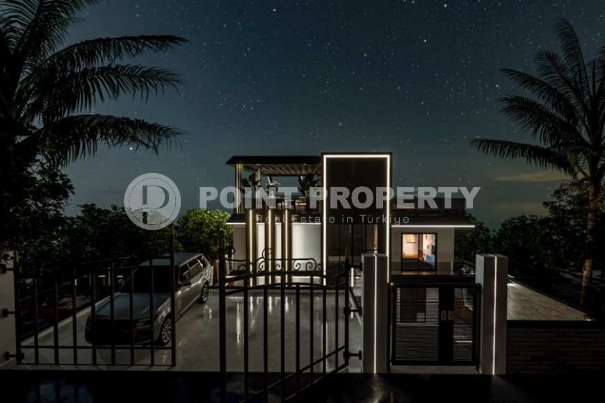 Elite three-story villa 5+1, with a spacious garden and its own internal infrastructure-id-5607-photo-19