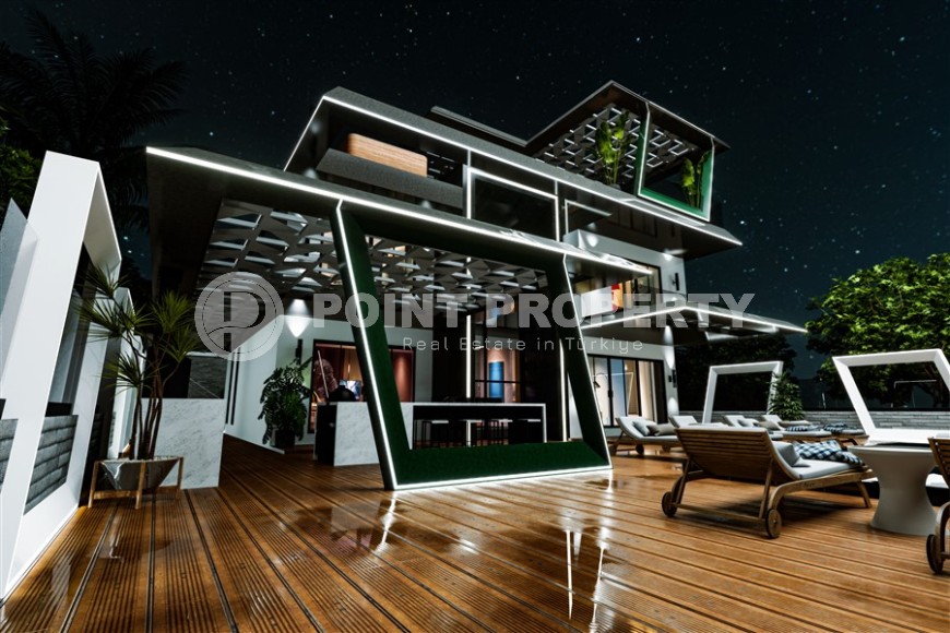 Elite three-story villa 5+1, with a spacious garden and its own internal infrastructure-id-5607-photo-21