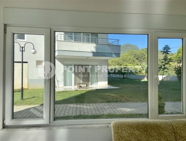 Небольшая квартира с выходом в сад, в жилом комплексе 2012 года постройки, в престижном районе Аланьи - Верхняя Оба-id-5609-фото-4