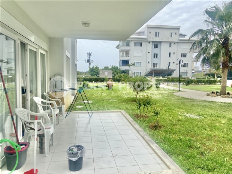 Небольшая квартира с выходом в сад, в жилом комплексе 2012 года постройки, в престижном районе Аланьи - Верхняя Оба-id-5609-фото-12